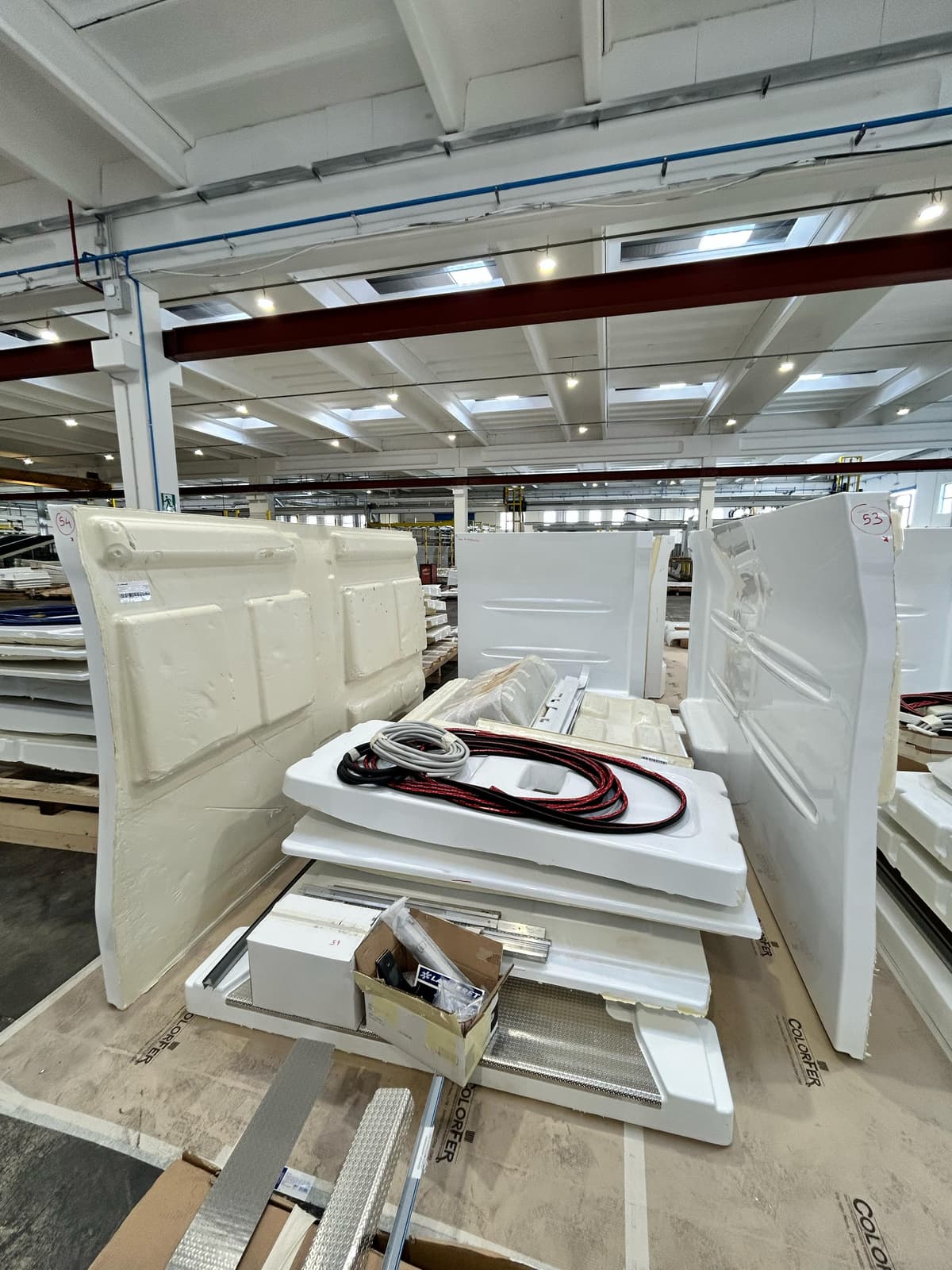 Pannelli in produzione